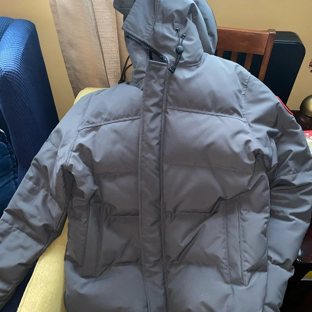 Canada Goose Mens MacMillan Slim Fit Hooded Parka - Picture 5 of 10